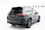 Mercedes-Benz GLE SUV AMG-Line W167 Facelift Rear Splitter (with vertical bars)