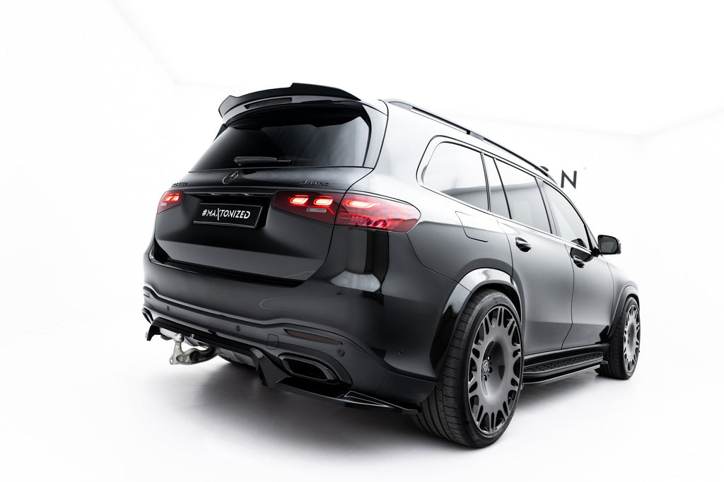 Rear Splitter V.2 Mercedes-Benz GLS AMG-Line X167 (with vertical bars)