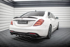 Rear Diffuser Mercedes-Benz S-Class AMG-Line W222 Facelift (with vertical bars)