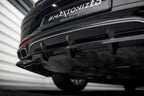 Splitter trasero Mercedes-Benz S Coupé AMG-Line C217 Facelift (con barras verticales)