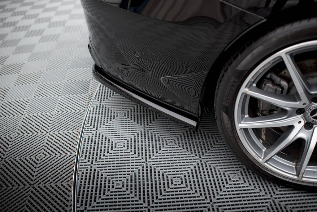 Splitter trasero Mercedes-Benz S Coupé AMG-Line C217 Facelift (con barras verticales)