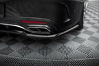 Splitter trasero Mercedes-Benz S Coupé AMG-Line C217 Facelift (con barras verticales)