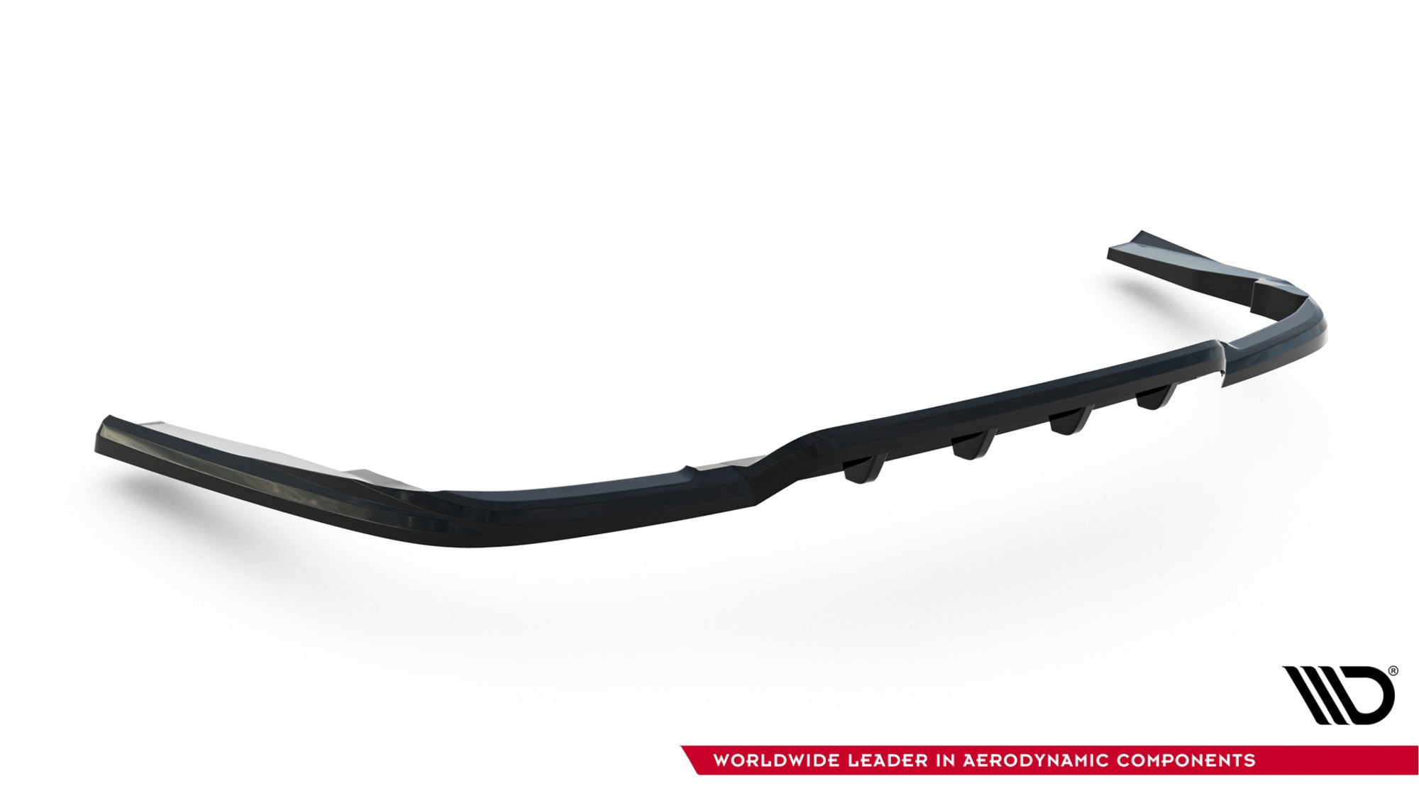 Splitter trasero Mercedes-Benz SL 63 AMG R231 (con barras verticales)
