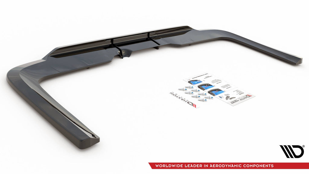Splitter trasero Mercedes-Benz V-Class AMG-Line W447 Facelift (con barras verticales)