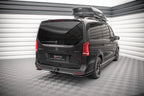Splitter trasero Mercedes-Benz V-Class AMG-Line W447 Facelift (con barras verticales)