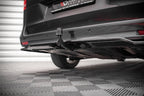 Splitter trasero Mercedes-Benz V-Class AMG-Line W447 Facelift (con barras verticales)
