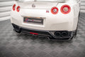 Splitter trasero Nissan GT-R R35 Facelift (con barras verticales)