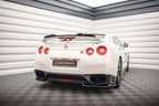 Splitter trasero Nissan GT-R R35 Facelift (con barras verticales)