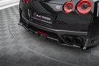 Splitter trasero Nissan GT-R R35 Facelift (con barras verticales)