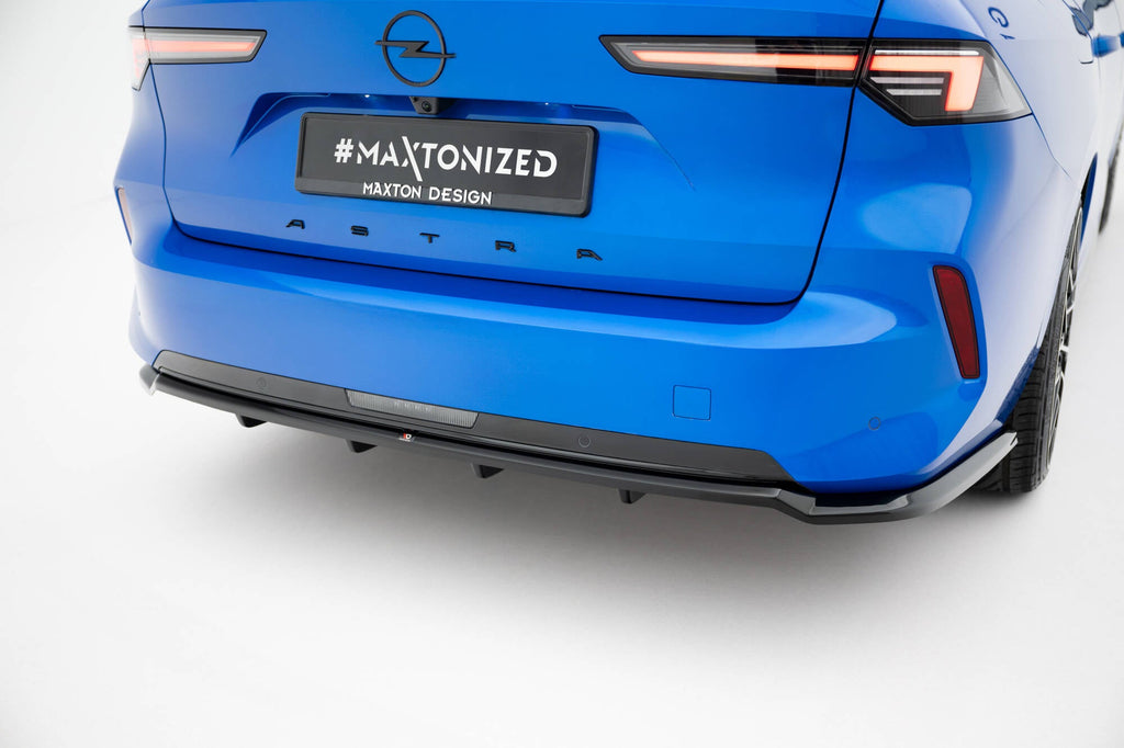 Rear diffuser Opel Astra Sports Tourer L (Mk6) with vertical bars