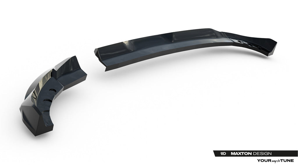 Opel Corsa F Facelift (Mk6 Facelift) Rear Diffuser with Vertical Fins