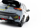 Opel Corsa F Facelift (Mk6 Facelift) Rear Diffuser with Vertical Fins