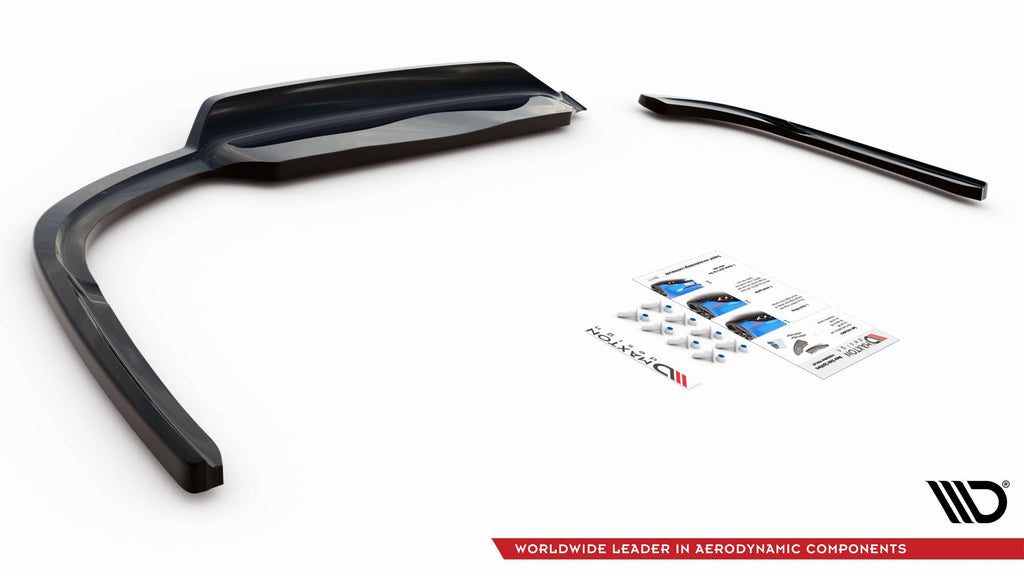 Splitter trasero Opel Insignia Mk2 (con barras verticales)