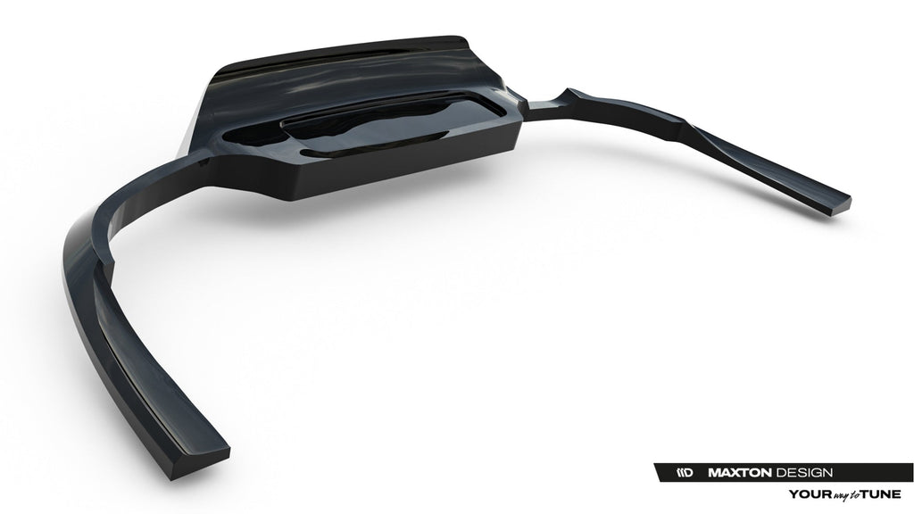 Splitter trasero Opel Insignia OPC-Line Mk2 (con barras verticales)