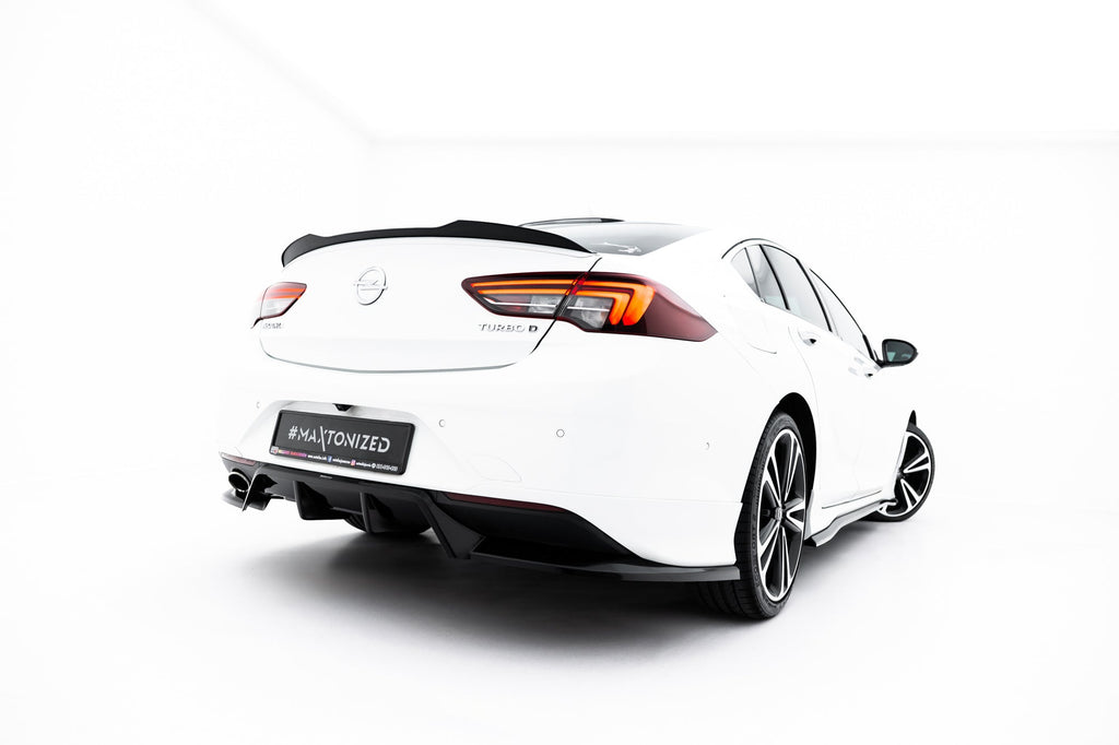 Splitter trasero Opel Insignia OPC-Line Mk2 (con barras verticales)