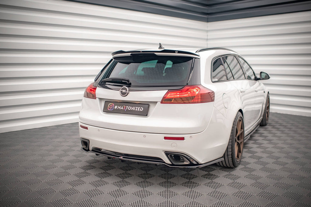Splitter trasero Opel Insignia OPC Mk1 (con barras verticales)