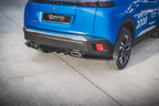 Splitter trasero Peugeot 2008 Mk2 (con barras verticales)