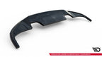 Rear diffuser Peugeot 308 GT Hatchback Mk3 (with vertical fins)