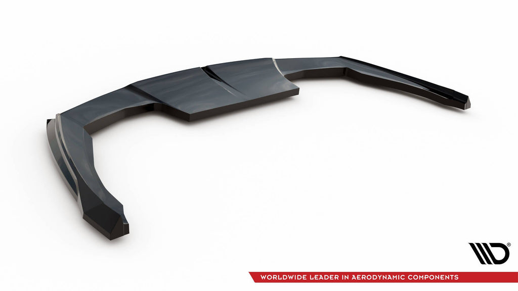 Splitter trasero Peugeot 408 Mk1 (con barras verticales)