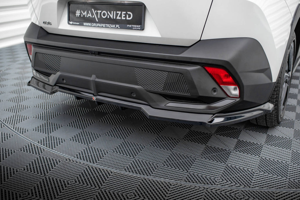 Splitter trasero Peugeot 408 Mk1 (con barras verticales)