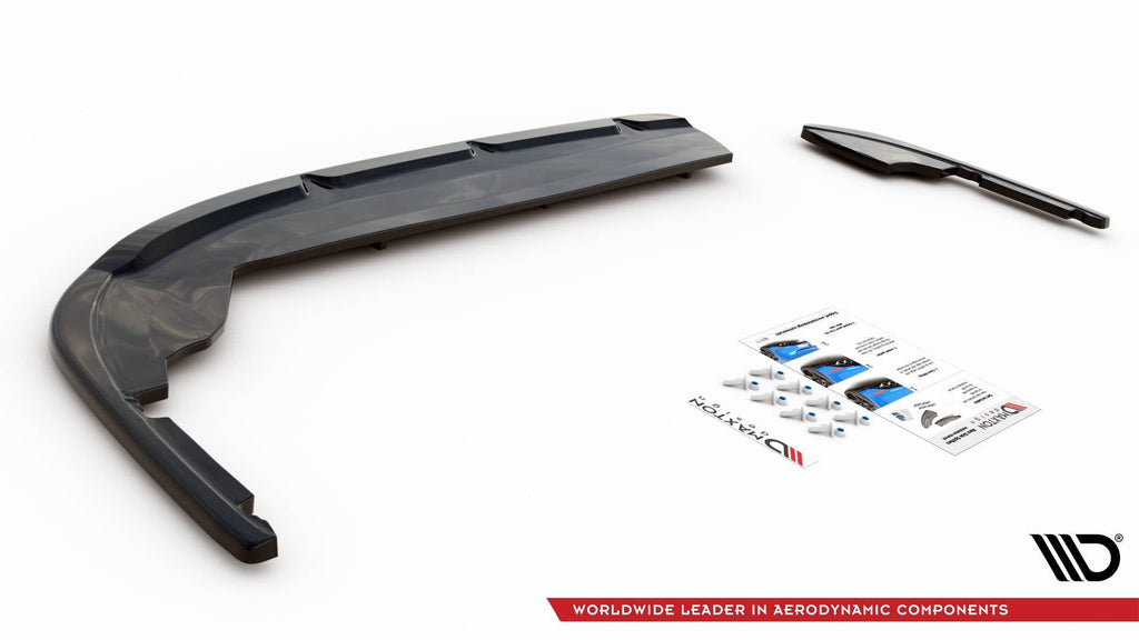 Splitter trasero Peugeot 508 Diesel Mk2 (con barras verticales)