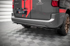 Splitter trasero Peugeot Partner Long Mk3 (con barras verticales)