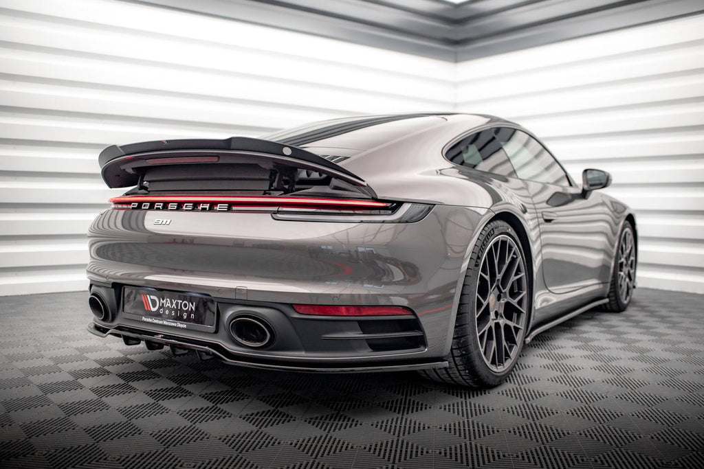 Splitter trasero Porsche 911 Carrera 4s 992 (con barras verticales)