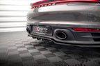 Splitter trasero Porsche 911 Carrera 4s 992 (con barras verticales)
