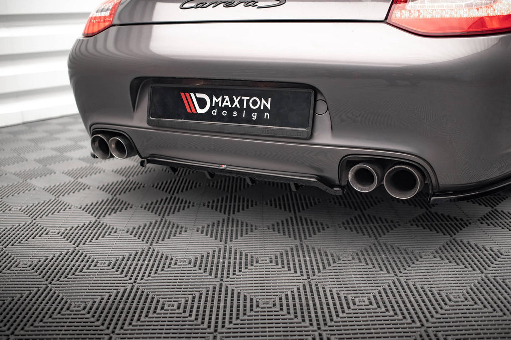 Splitter trasero Porsche 911 Carrera GTS 997 Facelift (con barras verticales)