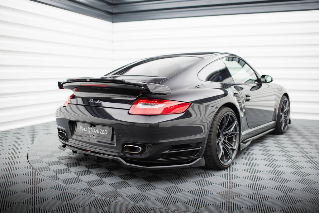 Porsche 911 Turbo 997 Rear Diffuser (with vertical fins)