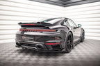 Splitter trasero Porsche 911 Turbo S 992 (con barras verticales)