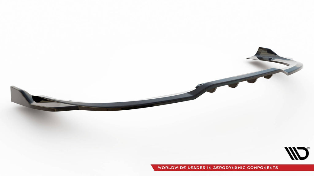 Splitter trasero Porsche 911 Turbo S 992 (con barras verticales)