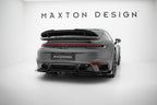 Porsche 911 Turbo S Sport Package 992 Rear Diffuser (with Vertical Fins)