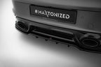 Porsche 911 Turbo S Sport Package 992 Rear Diffuser (with Vertical Fins)