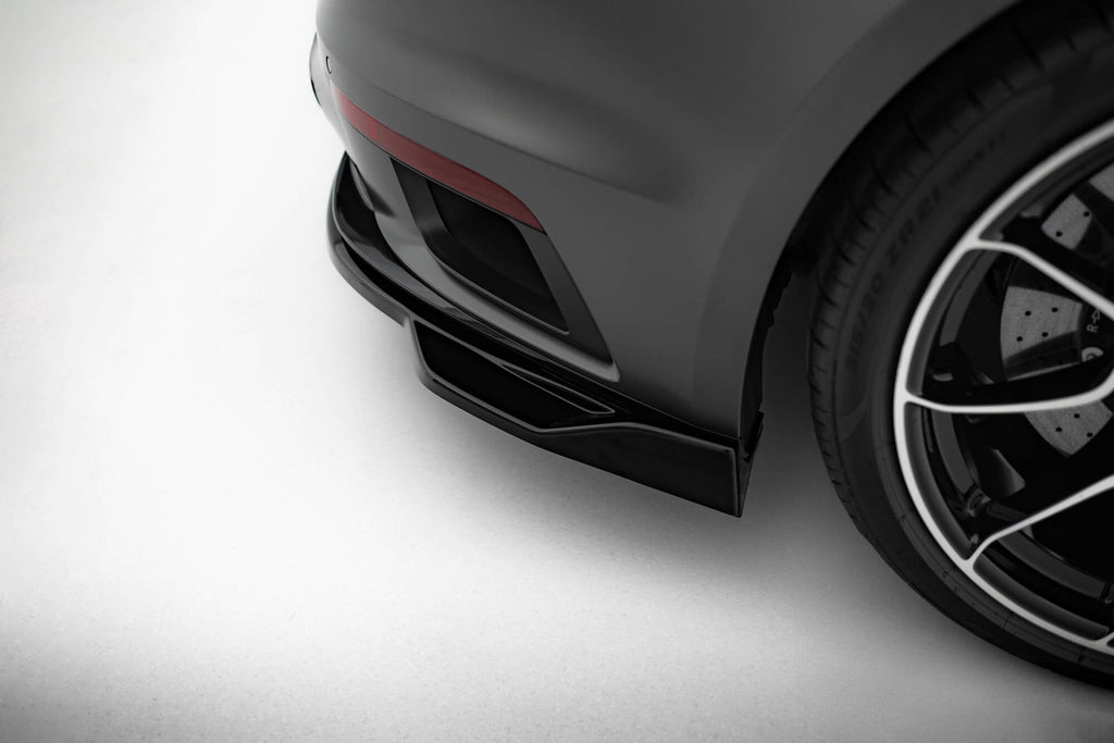 Porsche 911 Turbo S Sport Package 992 Rear Diffuser (with Vertical Fins)