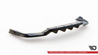 Splitter trasero Porsche Cayenne SUV Coupé Mk3 Facelift (con barras verticales)