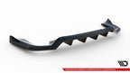 Splitter trasero Porsche Cayenne Mk2 Facelift (con barras verticales)