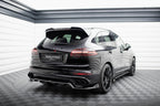 Splitter trasero Porsche Cayenne Mk2 Facelift (con barras verticales)