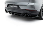 Splitter trasero Porsche Cayenne SUV Coupé Mk3 Facelift (con barras verticales)