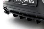 Splitter trasero Porsche Cayenne SUV Coupé Mk3 Facelift (con barras verticales)