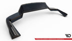 Rear diffuser Porsche Cayenne Sport Design Mk3 (with vertical fins)