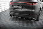 Rear diffuser Porsche Cayenne Sport Design Mk3 (with vertical fins)