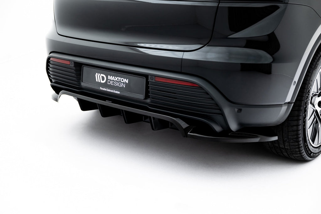 Splitter trasero Porsche Macan EV Mk1 (con barras verticales)