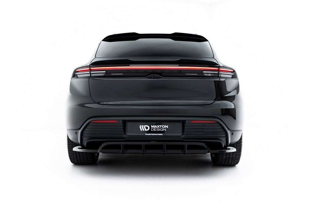 Splitter trasero Porsche Macan EV Mk1 (con barras verticales)