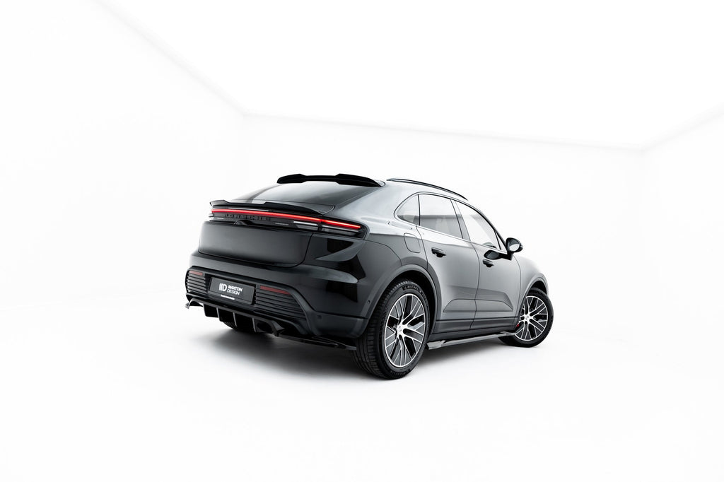 Splitter trasero Porsche Macan EV Mk1 (con barras verticales)