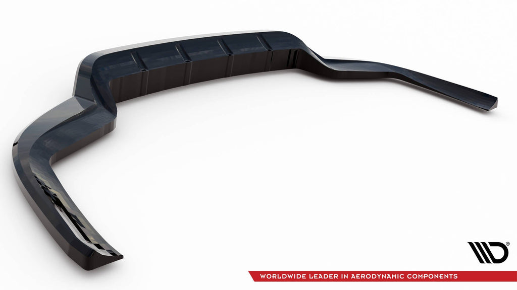 Splitter trasero Porsche Panamera E-Hybrid 971 Facelift (con barras verticales)