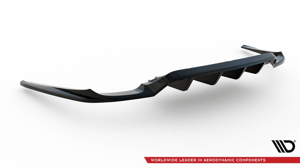 Splitter trasero Porsche Panamera Turbo 970 (con barras verticales)
