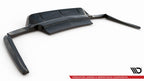 Splitter trasero Porsche Panamera Turbo 970 (con barras verticales)