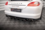 Splitter trasero Porsche Panamera Turbo 970 (con barras verticales)
