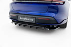 Splitter trasero Porsche Taycan Turbo S Mk1 (con barras verticales)
